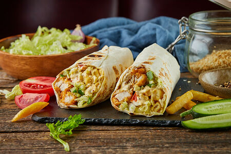 Стрипс-шаурма Баварская Горчица