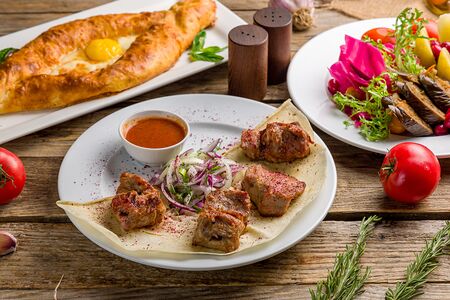 Шашлык из курицы