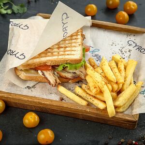 Тост XL c курицей