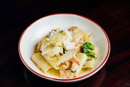 Лингвини с морепродуктами