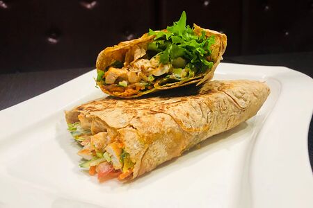 Шаурма острая с курицей