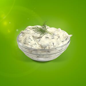 Соус майонезный с огурцами и зеленью