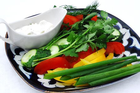 Свежие овощи с грядки