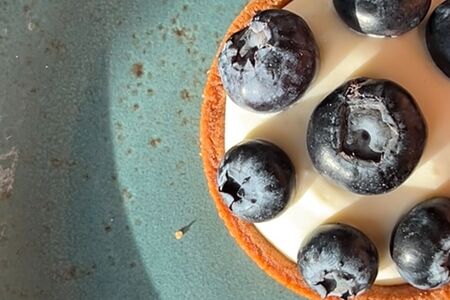 Тарталетка с голубикой