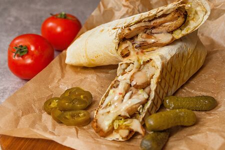 Шаурма с курицей