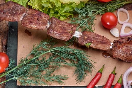 Шашлык из телятины