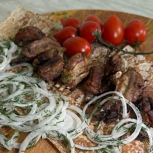 Шашлык из свиной шеи