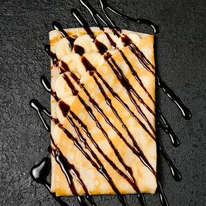 С бананом и шоколадом