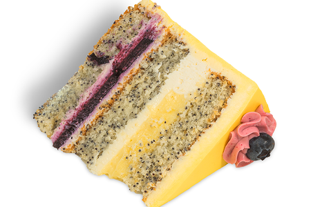 Торт маковый