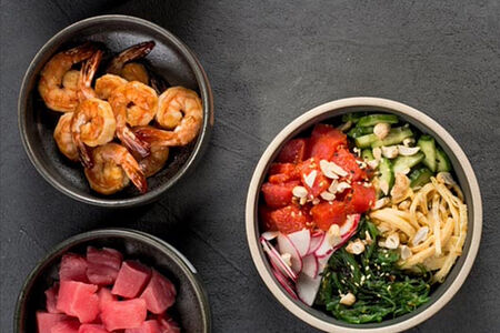 Поке с гребешком