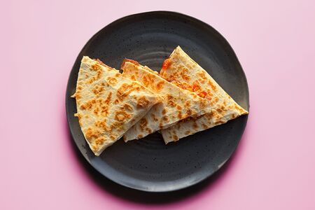 Кесадилья с грибами