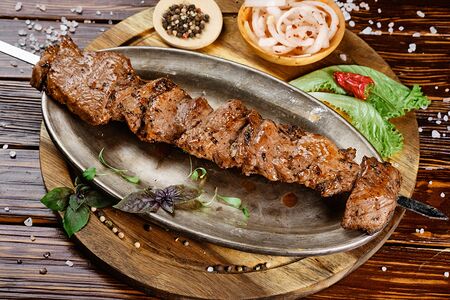 Шашлык из cвинoй шеи