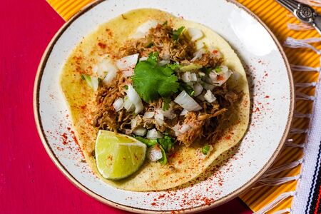 Тако Барбакоа с бараниной