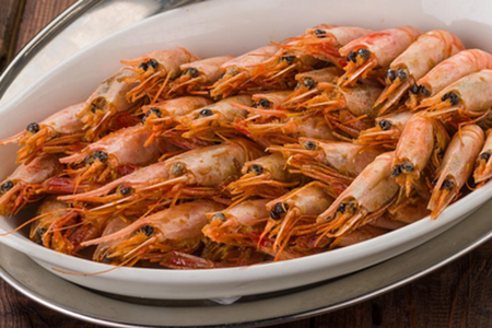Северные креветки к пиву жареные