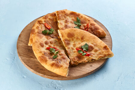 Пирог с картофелем и бараниной