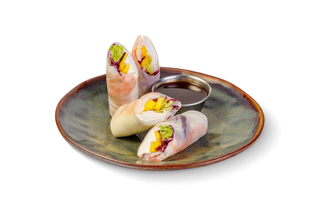 Спринг-ролл с креветкой