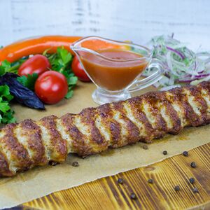 Люля-кебаб из говядины и свинины