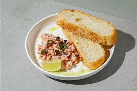 Тартар из креветок