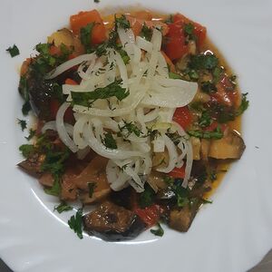 Овощи на мангале