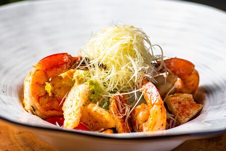 Цезарь с креветками