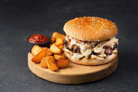 Бургер Дарк чиз