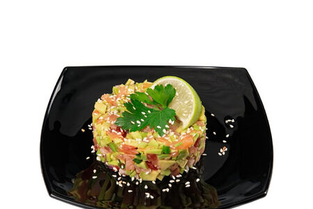 Тартар из лосося