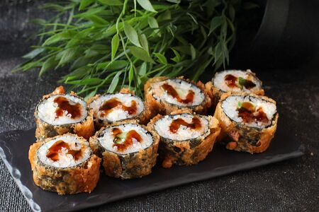 Темпура с лососем