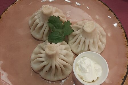 Хинкали с говядиной