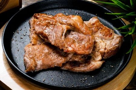 Свиная шея гриль