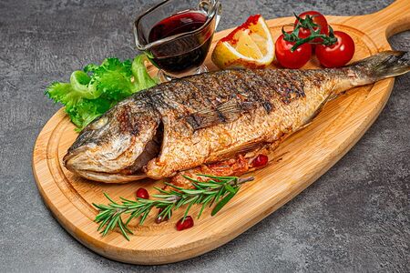 Шашлык из дорадо