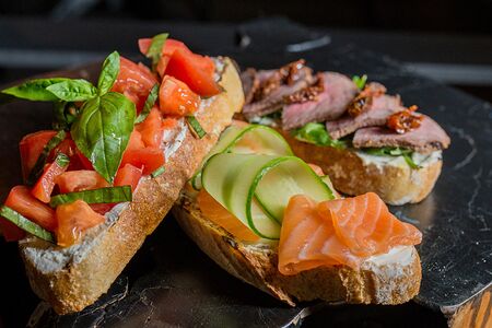 Ассорти брускетт