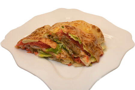 Блинчик Цезарь с семгой