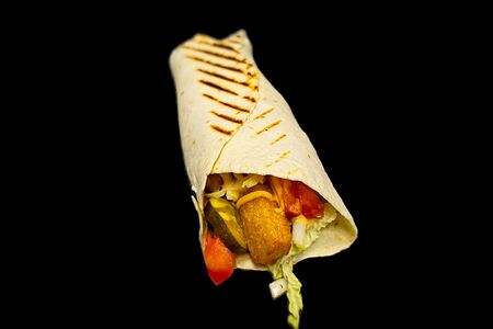 Стамбульский ролл с рыбными наггетсами