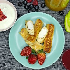 Блинчик с творогом