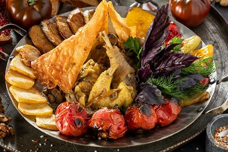 Садж из курицы