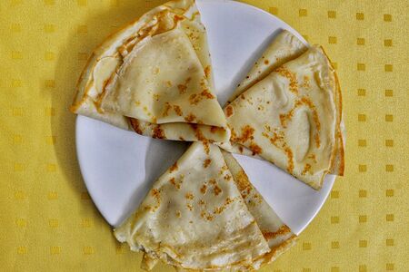 Блинчики с маслом