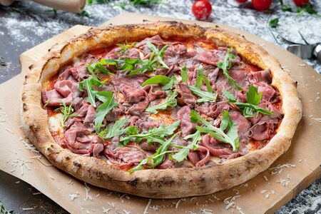 Пицца Неаполитанская Ростбиф