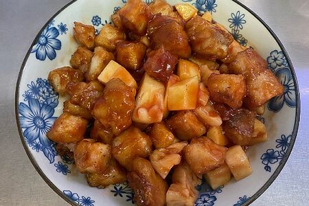 Свинина с ананасами