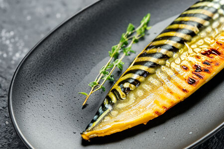 Скумбрия на углях