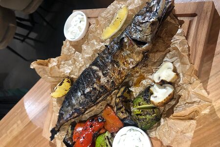 Скумбрия на гриле