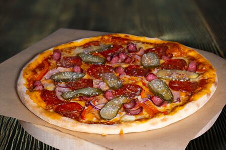 Пицца Деревенская