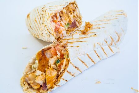 Шаурма куриная маленькая на углях