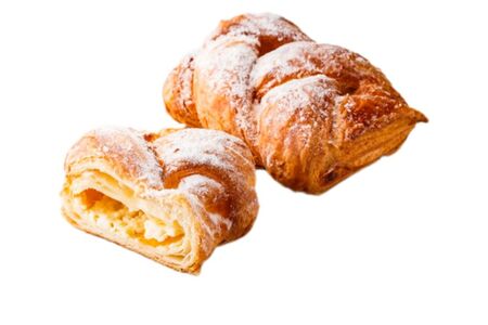 Слойка с творогом