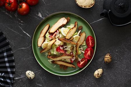 Цезарь с курицей