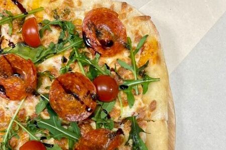 Пицца римская с пепперони