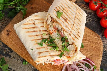 Шаурма со свининой стандарт