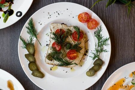 Домашний тост с хумусом