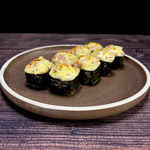 Теплый ролл запеченный бекон