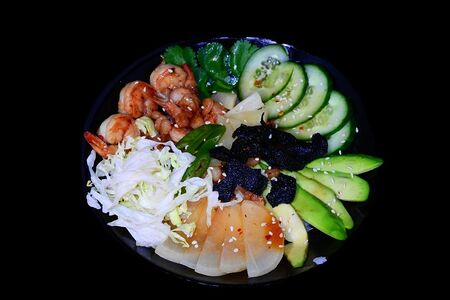 Поке с креветкой