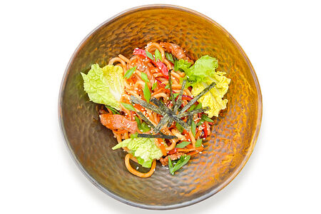 Вок-лапша с курицей